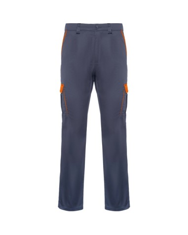 pantalons laborals bicolor gris i taronja