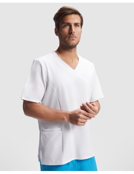 Short-sleeved medical jacket for men - Ferox Roly