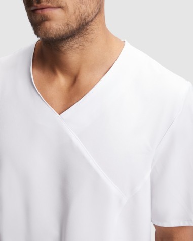 Short-sleeved medical jacket for men...