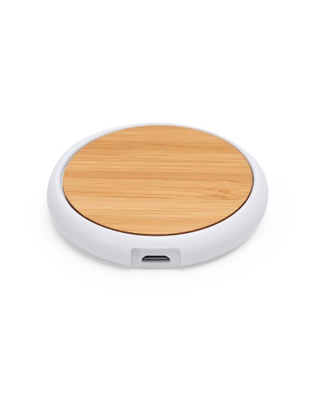 Carregador Sense fil amb cos ABS i Bambú - SOYUZ