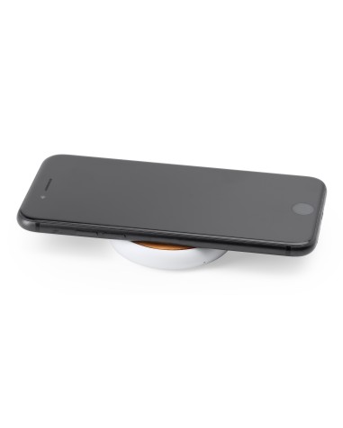 Wireless Charger with ABS and Bamboo... Wireless Charger with ABS and Bamboo...