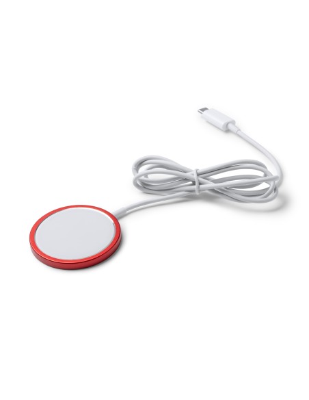 Customizable Recycled Aluminum Magnetic Wireless Charger - WUDY