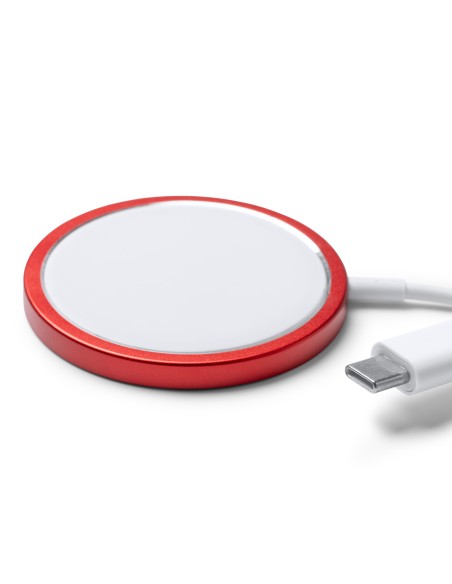 Chargeur magnétique sans fil personnalisable en aluminium recyclé - WUDY