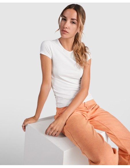 Camiseta MUJER entallada 95% algodón / 5% elastano 200g/m²  - BALI ROLY
