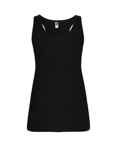 Camiseta de tirantes entallada mujer...