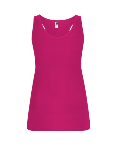 Camiseta de tirantes entallada mujer...