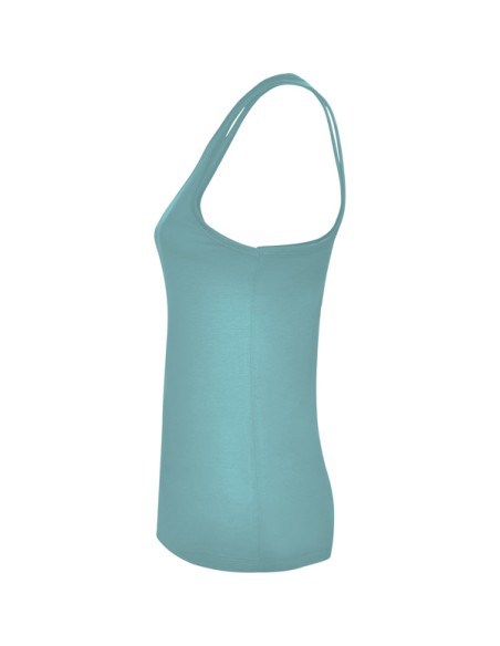Women's fitted tank top made of 100% cotton, 160g/m². Adult and junior sizes - BRENDA ROLY