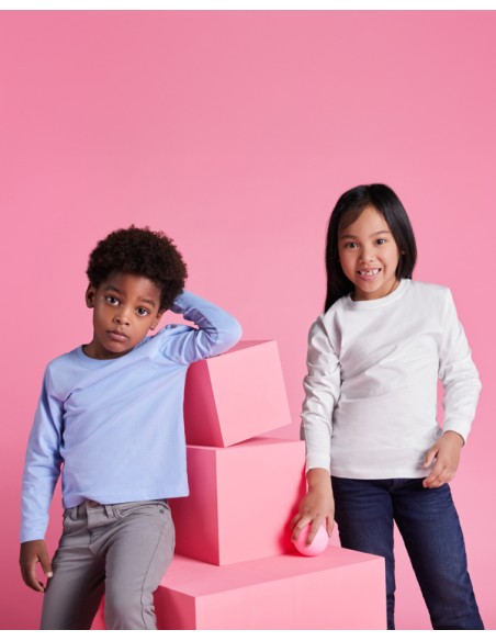 Long-sleeved T-shirt 100% cotton 160g/m² Adult/Junior - Extreme Roly