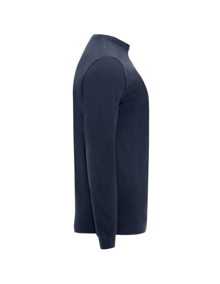 Samarreta MÀNIGA LLARGA I BUTXACA 100% cotó 165g/m² - SHIBA ROLY