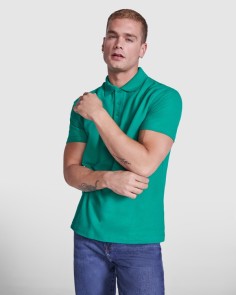 Short-sleeved polo shirt in... 2