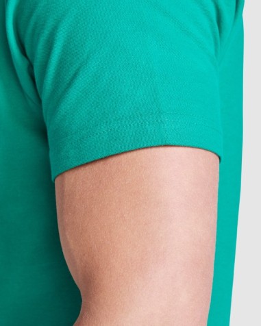 Short-sleeved polo shirt in 100%... Short-sleeved polo shirt in 100%...