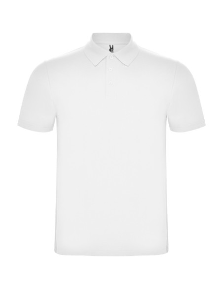 Short-sleeved polo shirt in 100% cotton piqué, 180 g/m² - AUSTRAL ROLY