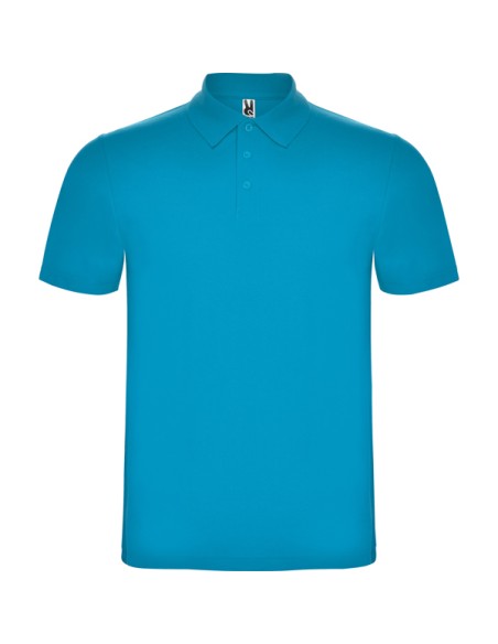 Short-sleeved polo shirt in 100% cotton piqué, 180 g/m² - AUSTRAL ROLY
