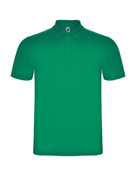 Short-sleeved polo shirt in 100% cotton piqué, 180 g/m² - AUSTRAL ROLY