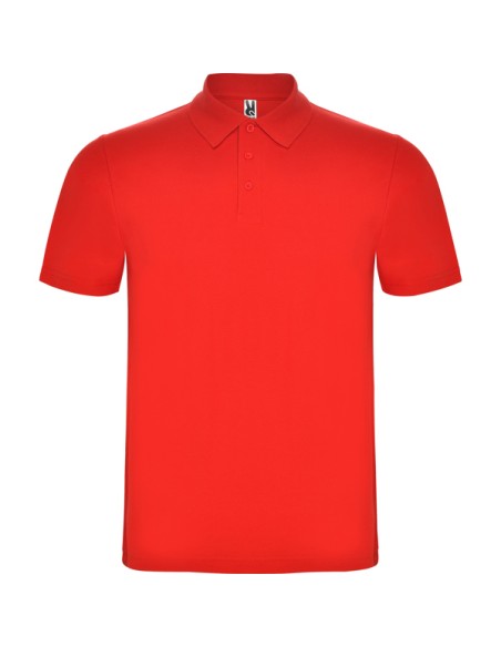 Short-sleeved polo shirt in 100% cotton piqué, 180 g/m² - AUSTRAL ROLY