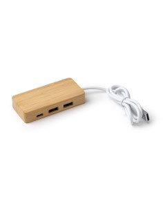 Port USB en bambou... 2