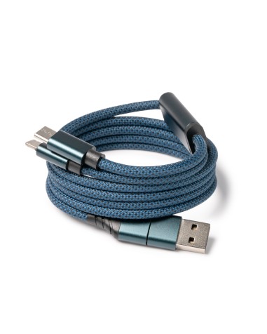 Cable Adaptador imantado con salida y... Cable Adaptador imantado con salida y...