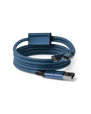 Cable Adaptador imantado con salida y... Cable Adaptador imantado con salida y...