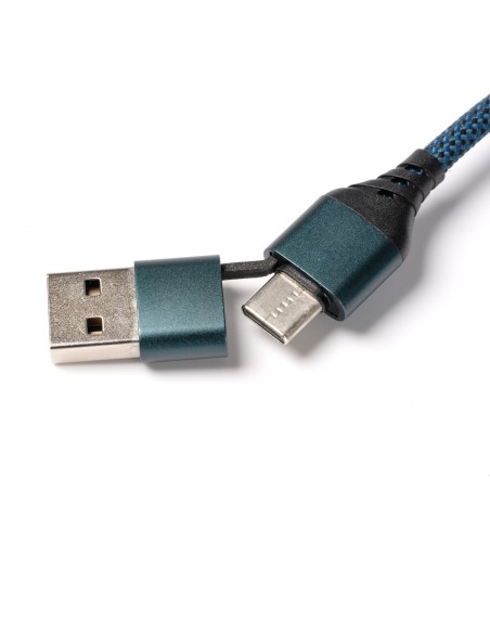 Cable Adaptador imantado con salida y entrada USB - ELON