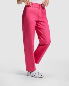 Twill utility trousers with...