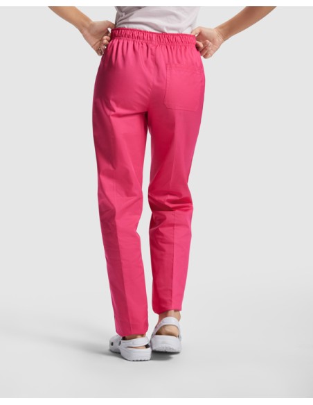 Pantalon utilitaire en sergé avec fermeture zippée et boutonnée - VADEMECUM ROLY