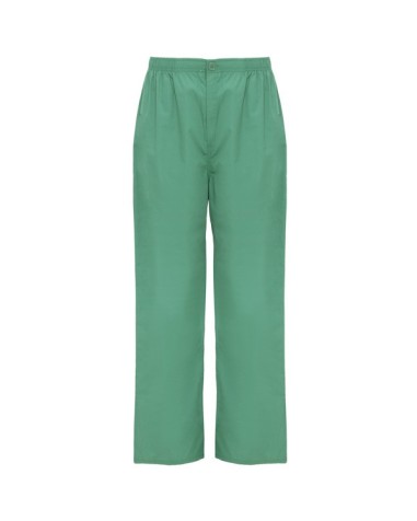 Twill utility trousers with zip and...