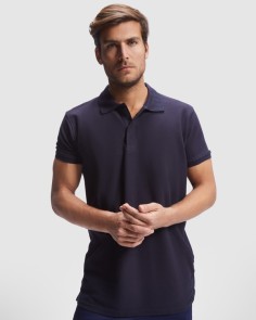 Cotton polo shirt with...