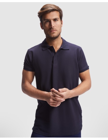 Polo en coton avec col à fermeture velcro, 200 g/m² - ROVER ROLY