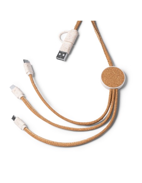 Cable Carregador 5 en 1 amb disseny suro Personalitzable - Metrik