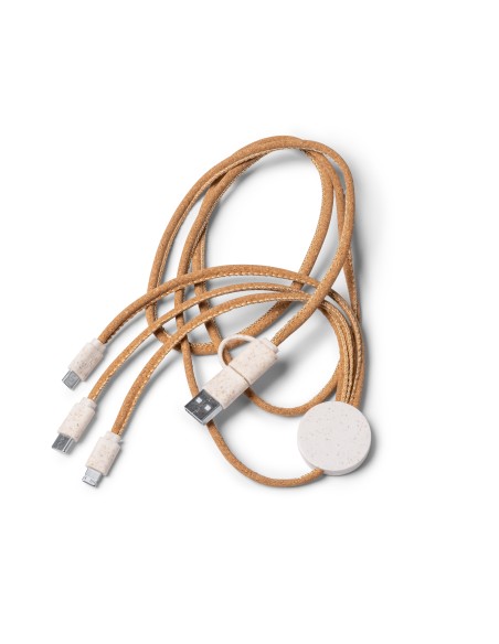 Cable Carregador 5 en 1 amb disseny suro Personalitzable - Metrik