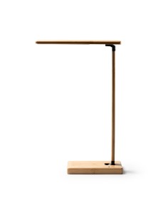 Lampe pliante en bambou à...