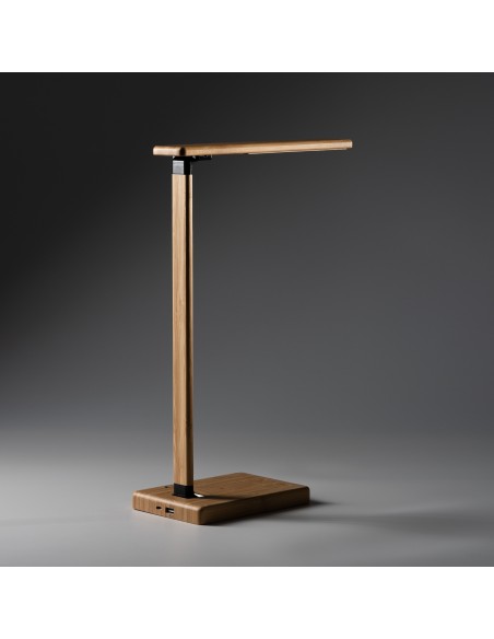 Folding Bamboo Lamp with Dimmable Light - MARSAL