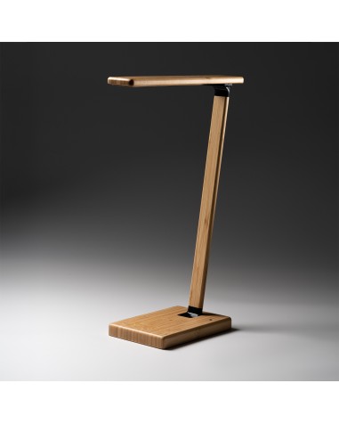 Folding Bamboo Lamp with Dimmable... Folding Bamboo Lamp with Dimmable...