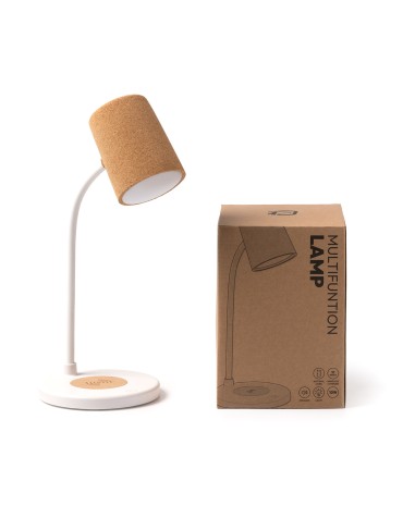 Lampe en liège et ABS avec... Lampe en liège et ABS avec...