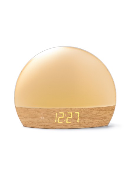 Alarm clock lamp made of recycled ABS in progressive light - NAMUR