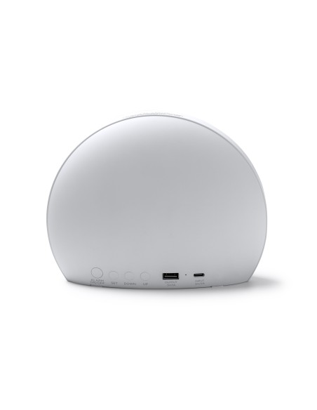 Lampara despertador realizada en ABS reciclado en luz Progresiva - NAMUR