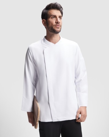 chaquetilla cocinero personalizable con tu logo. Uniformes hosteleria promoregals