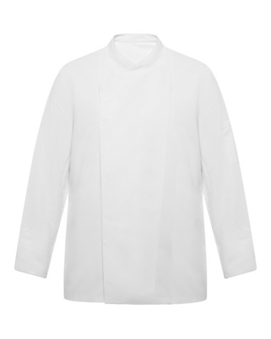 chaqueta  cocinero de color blanco personalizable para uniformes modelo DABIZ chaqueta  cocinero de color blanco personalizable para uniformes modelo DABIZ