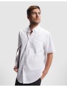 camisa màniga curta de popelín personalitzable per a uniformes laborals AIFOS camisa màniga curta de popelín personalitzable per a uniformes laborals AIFOS