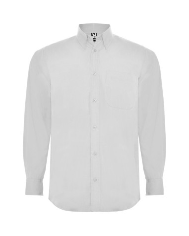 camisa de màniga llarga de popelin personalitzable per a roba personalitzada i laboral AIFOS L/S