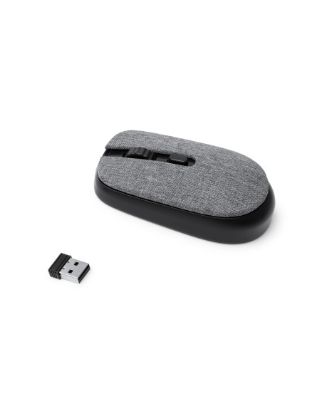 Souris sans fil personnalisable en ABS et RPET - RODRI