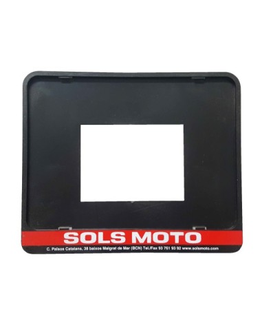 SUPPORT DE PLAQUE D'IMMATRICULATION...