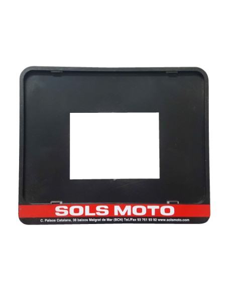 PORTAMATRÍCULES MOTO PERSONALITZADES