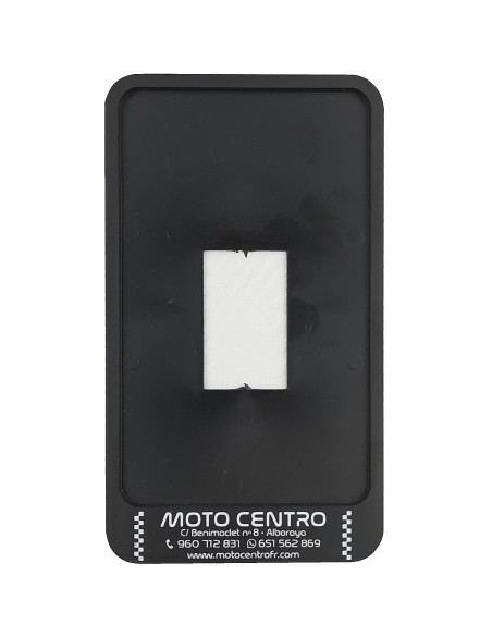 SUPPORT DE PLAQUE D'IMMATRICULATION DE MOTO PERSONNALISÉ