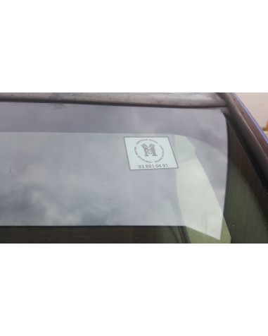 Removable sticker for car inspection... Removable sticker for car inspection...