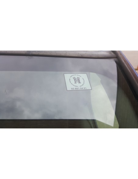 Removable sticker for car inspection - 6.5 x 5.5 cm - personalized