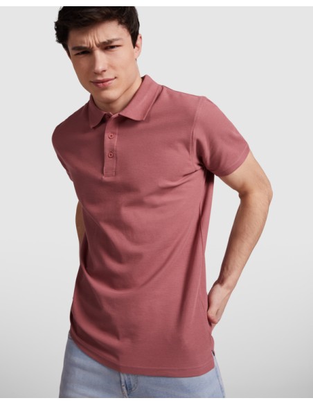 Short-sleeved polo shirt 100% cotton piqué 200g/m² ADULT/JUNIOR - STAR ROLY