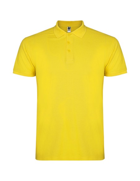 Short-sleeved polo shirt 100% cotton piqué 200g/m² ADULT/JUNIOR - STAR ROLY