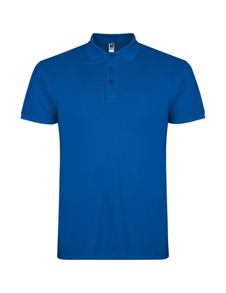Short-sleeved polo shirt 100% cotton piqué 200g/m² ADULT/JUNIOR - STAR ROLY