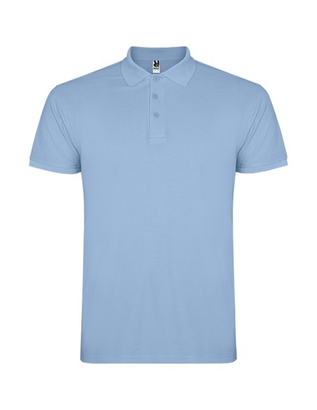 Short-sleeved polo shirt 100% cotton piqué 200g/m² ADULT/JUNIOR - STAR ROLY